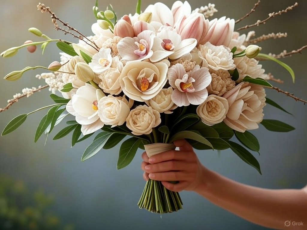 Buquês de flores para casamento