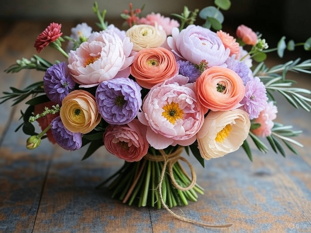 Buquês de flores para casamento